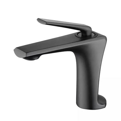 Rubinetto lavabo, ottone sanitario, grigio satinato, 10007N Rubinetti bagno Titolo predefinito Alessandro Design