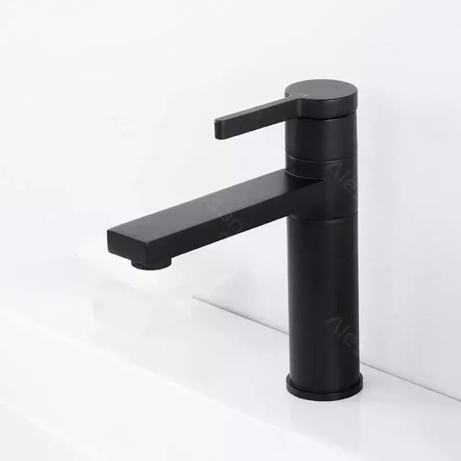 Rubinetto per lavabo, ottone sanitario, nero, 7207H Rubinetti per bagno Titolo predefinito Alessandro Design