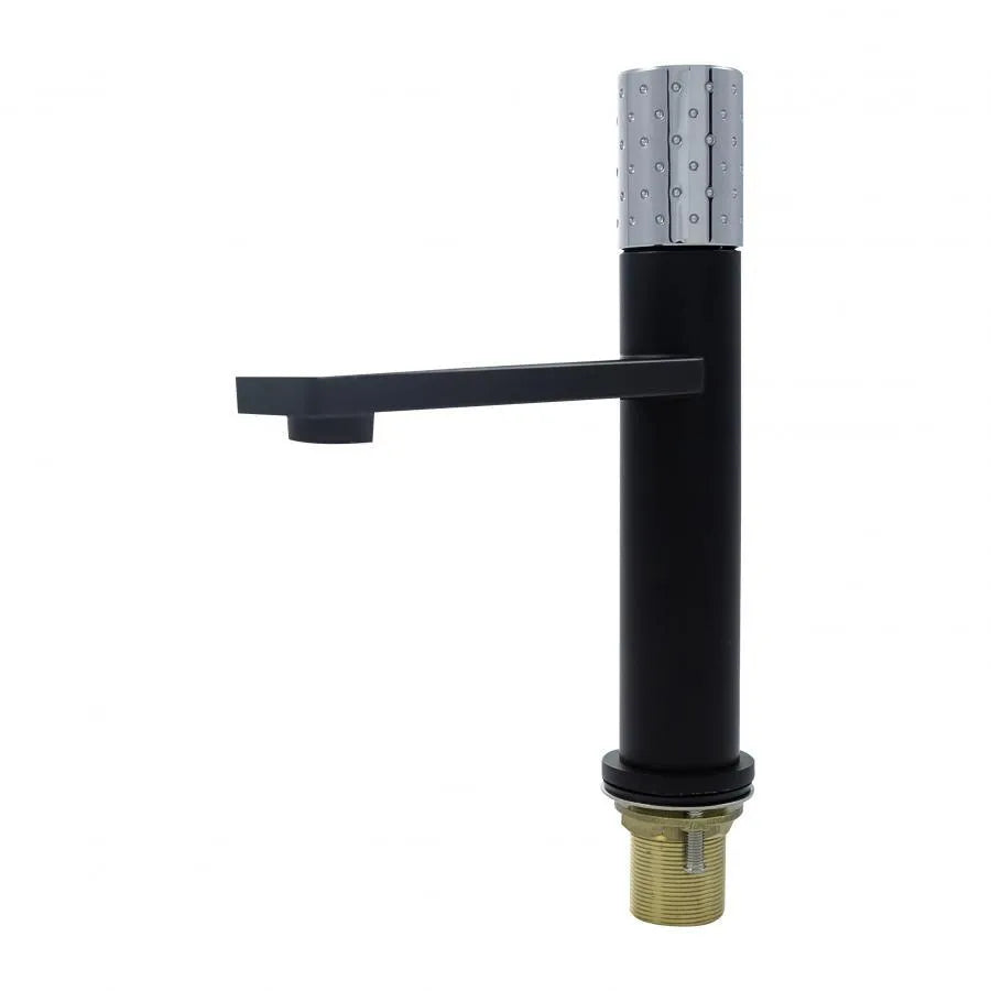 Rubinetto per lavabo, Ottone sanitario, Nero, 7647H/C Rubinetti per bagno Titolo predefinito Alessandro Design
