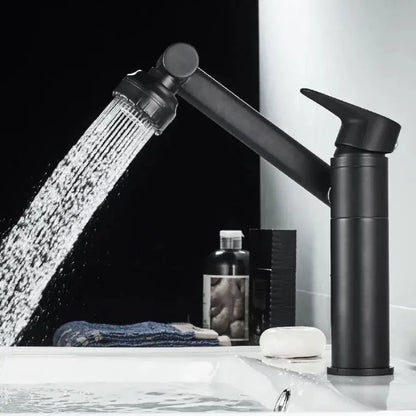Rubinetto per lavabo, Ottone sanitario, Nero, OD/2027 Rubinetti per il bagno Titolo predefinito Alessandro Design