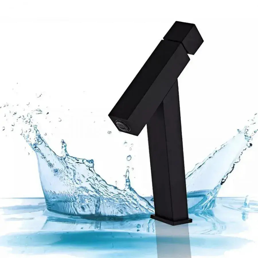 Rubinetto per lavabo, Ottone sanitario, Nero, OD/2036 Rubinetti per bagno Titolo predefinito Alessandro Design
