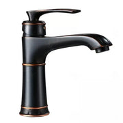 Rubinetto per lavabo, Metallo, Nero, OD01/B Rubinetti per bagno Titolo predefinito Alessandro Design