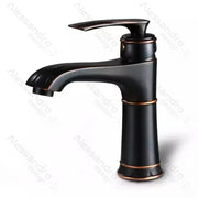 Rubinetto per lavabo, Metallo, Nero, OD01/B Rubinetti per bagno Titolo predefinito Alessandro Design