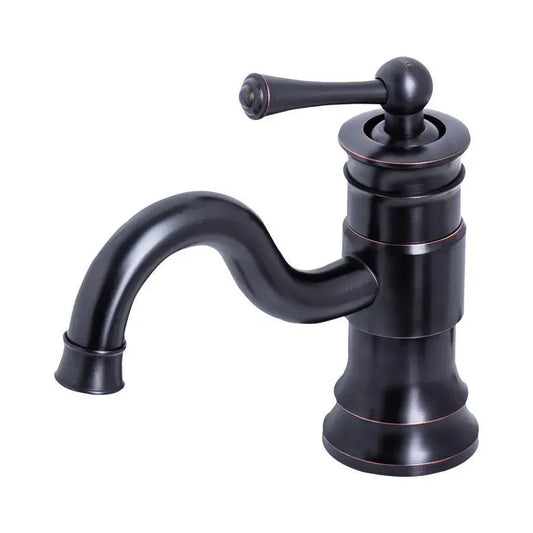 Rubinetto per lavabo, Metallo, Nero, WZY/318 Rubinetti per bagno Titolo predefinito Alessandro Design