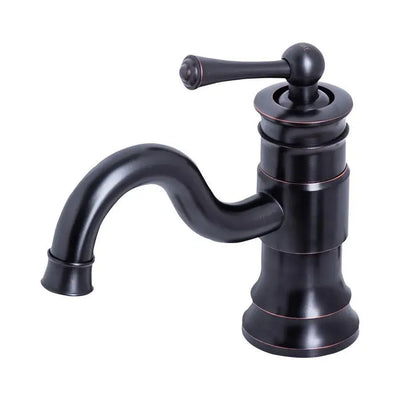 Rubinetto per lavabo, Metallo, Nero, WZY/318