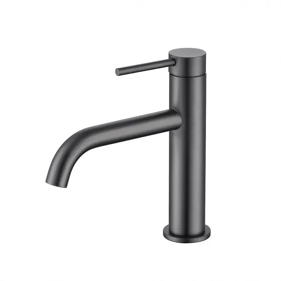 Rubinetto per lavabo, ottone sanitario, satinato, 7507N Rubinetti per bagno Titolo predefinito Alessandro Design