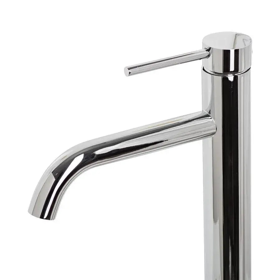 Rubinetto monocomando lavabo alto Cartuccia ceramica Ottone sanitario Cromo lucido Attacchi e kit di fissaggio inclusi 7527 Rubinetti cucina Default Title Alessandro Design