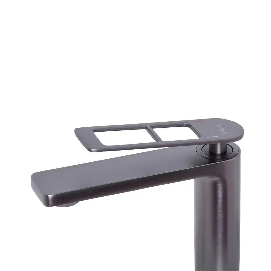 Baterie Lavoar Monocomanda Cartus Ceramic Alama Sanitara Gri Satin Racorduri si Kit Fixare Incluse 9707N Baterii de Baie Default Title Alessandro Design