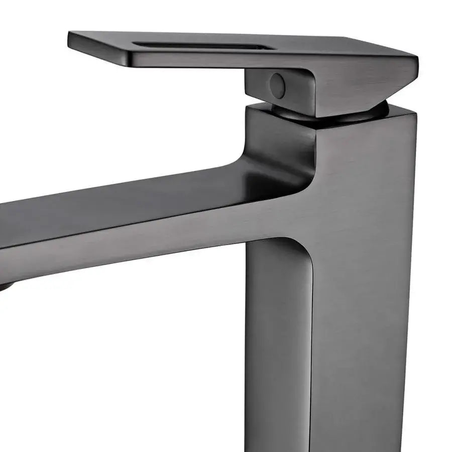 Rubinetto lavabo, ottone sanitario, satinato, 9807N Rubinetti bagno Titolo predefinito Alessandro Design
