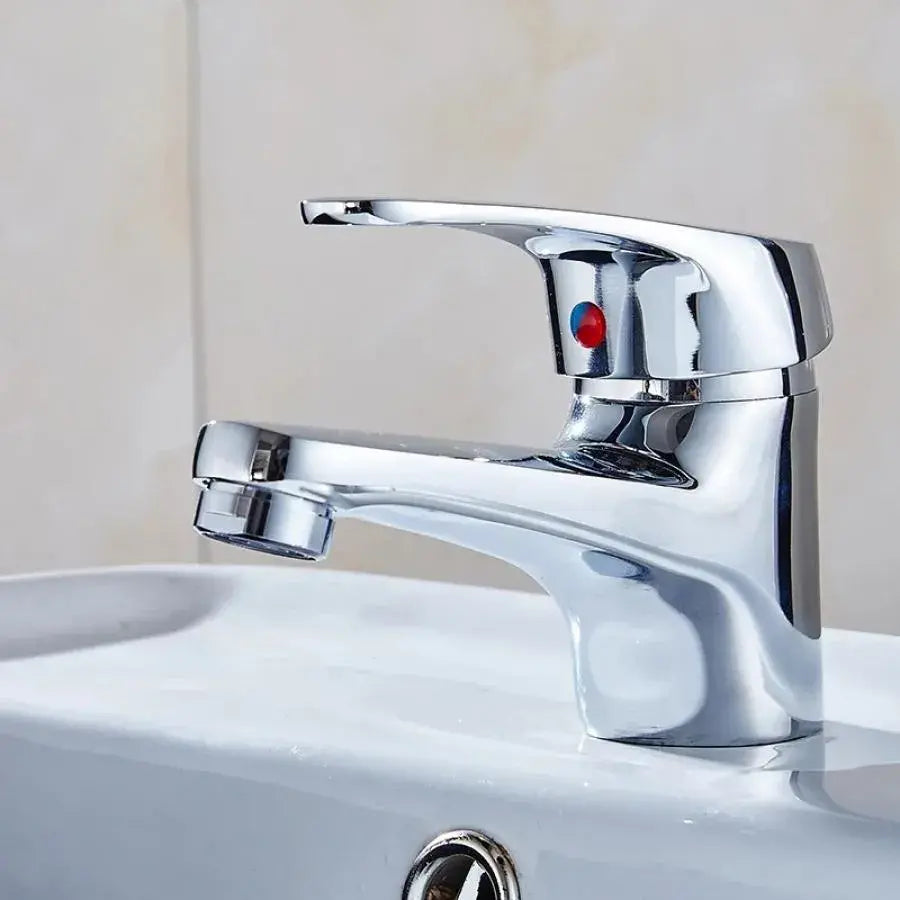 Rubinetto per lavabo, lega, cromo, LV001 Rubinetti per bagno Titolo predefinito Alessandro Design