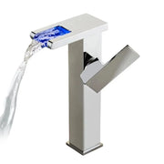 Rubinetto per lavabo, Luce RGB, Cambiamento di colore in base alla temperatura dell'acqua, OD3013 Rubinetti per bagno Titolo predefinito Alessandro Design