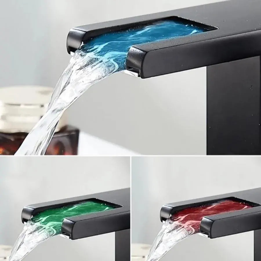 Rubinetto per lavabo, lega, nero, OD3009 Rubinetti per il bagno Titolo predefinito Alessandro Design