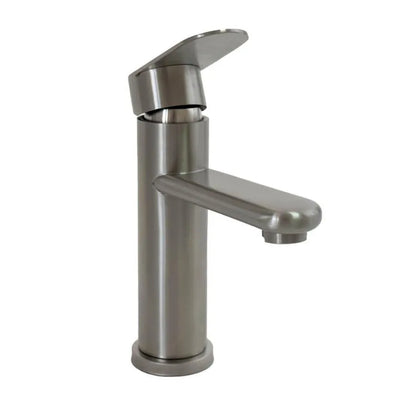 Rubinetto per lavabo, acciaio inossidabile spazzolato, raccordi, kit di fissaggio, rubinetti da bagno ZY1002 Titolo predefinito Alessandro Design