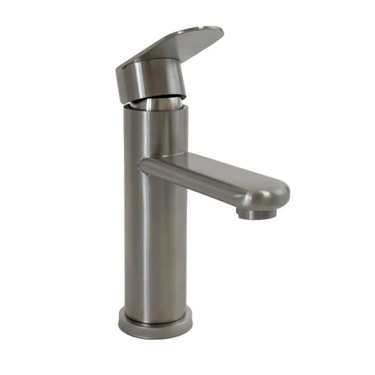 Rubinetto per lavabo, acciaio inossidabile spazzolato, raccordi, kit di fissaggio, rubinetti da bagno ZY1002 Titolo predefinito Alessandro Design