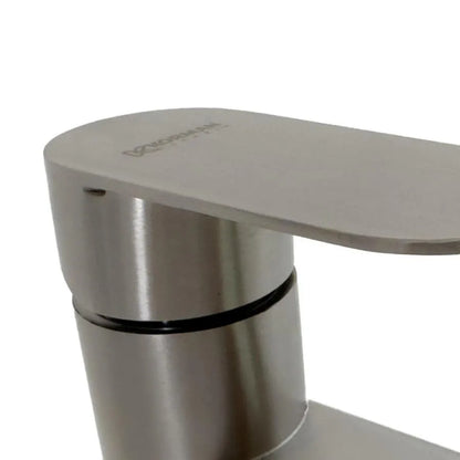 Rubinetto per lavabo, acciaio inossidabile spazzolato, raccordi, kit di fissaggio, rubinetti da bagno ZY1002 Titolo predefinito Alessandro Design