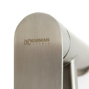 Rubinetto per lavabo, acciaio inossidabile spazzolato, raccordi, kit di fissaggio, rubinetti da bagno ZY1002 Titolo predefinito Alessandro Design