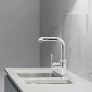 Rubinetto per lavabo, Cromo, Rubinetti da cucina CP101 Titolo predefinito Alessandro Design