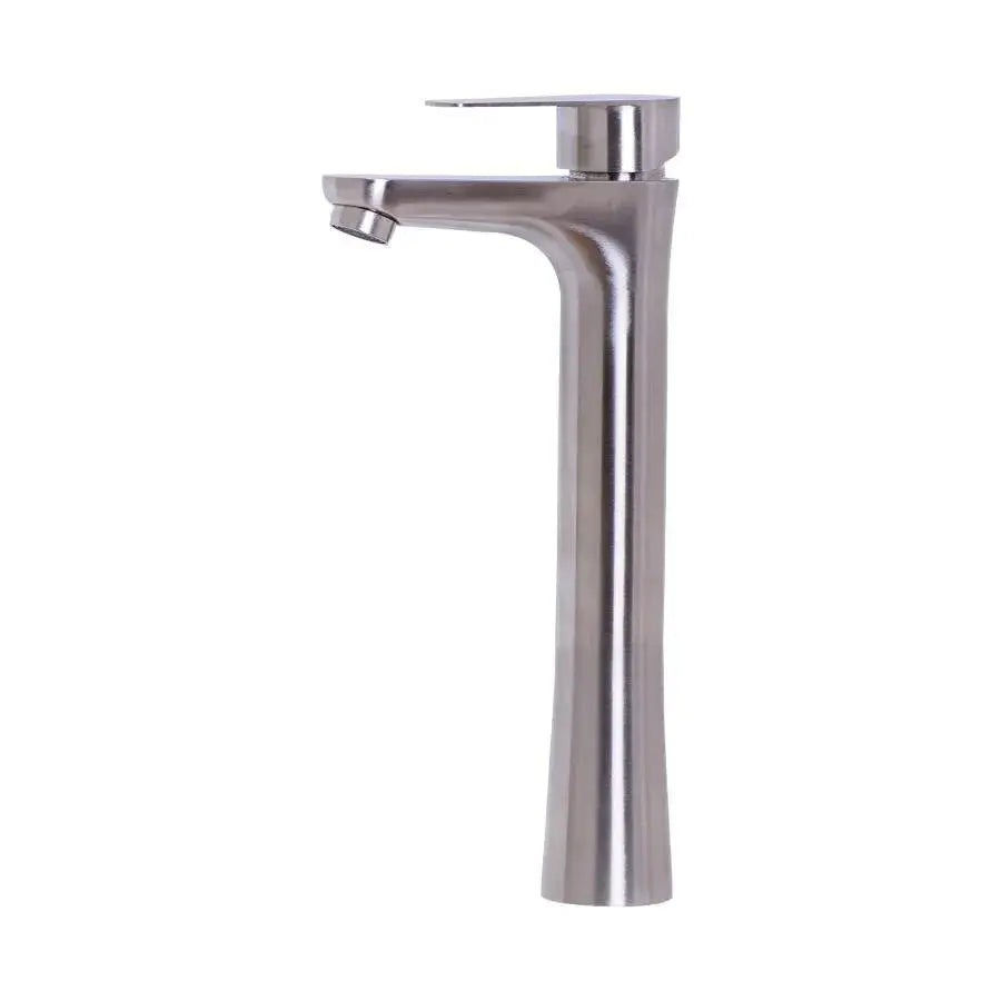 Rubinetto per lavabo, acciaio inossidabile SUS304, satinato, Rubinetti per bagno MP006 Titolo predefinito Alessandro Design
