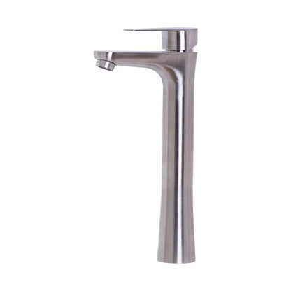 Rubinetto per lavabo, acciaio inossidabile SUS304, satinato, Rubinetti per bagno MP006 Titolo predefinito Alessandro Design