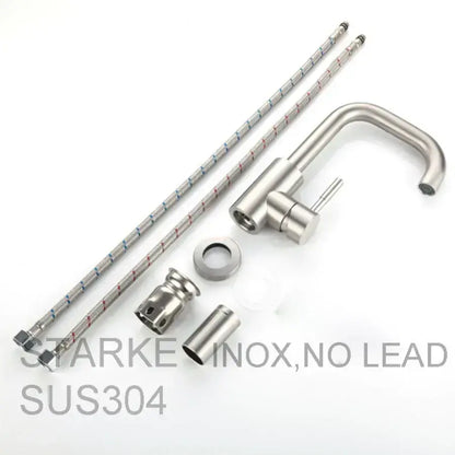 Baterie Lavoar, Inox SUS304, Satinat, MP007 Baterii de Baie Default Title Alessandro Design