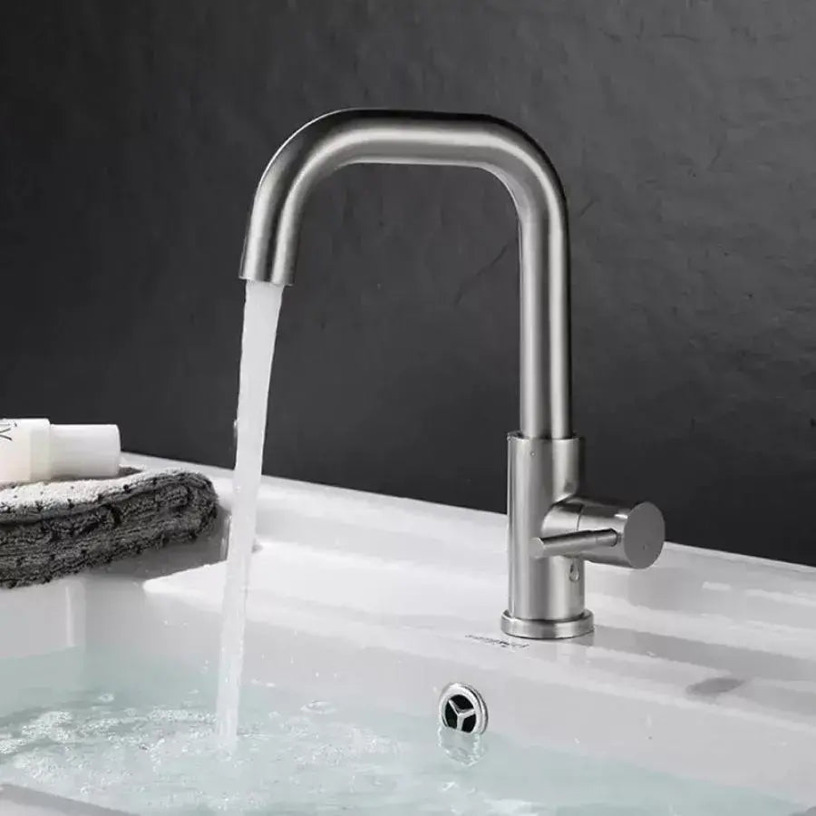Baterie Lavoar, Inox SUS304, Satinat, MP007 Baterii de Baie Default Title Alessandro Design