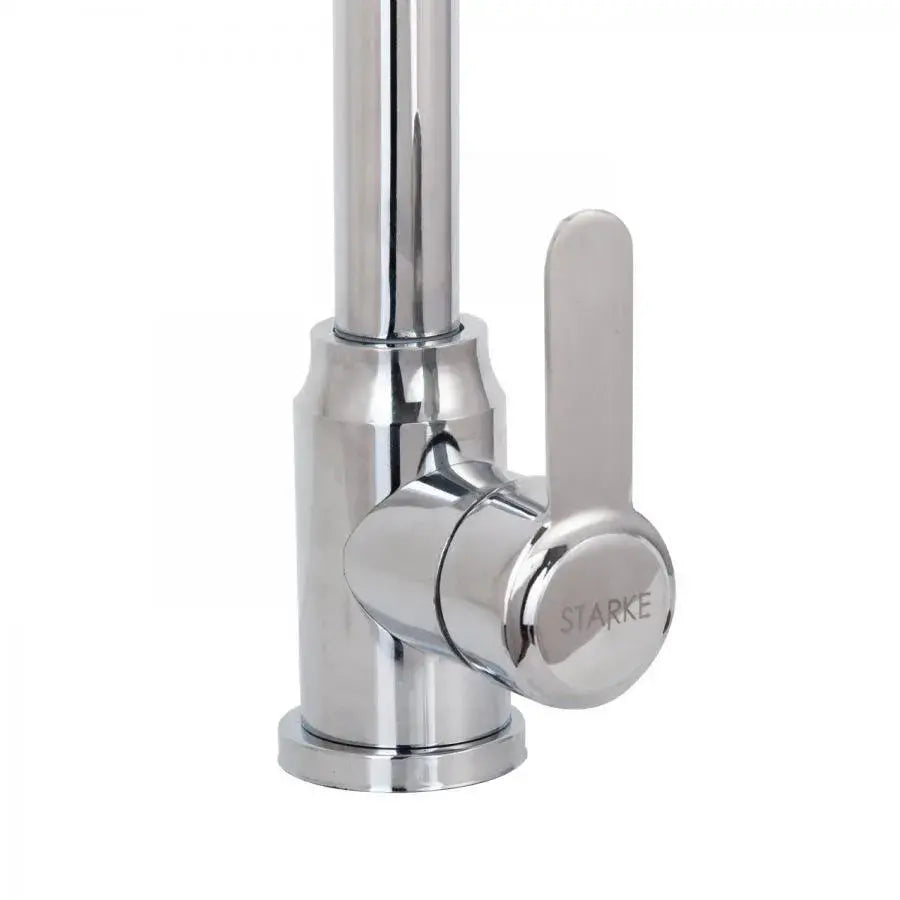 Rubinetto per lavello con bocca girevole, cromato, CP107 Rubinetti da cucina Titolo predefinito Alessandro Design