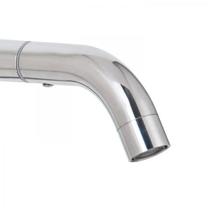 Rubinetto per lavello con bocca girevole, cromato, CP107 Rubinetti da cucina Titolo predefinito Alessandro Design