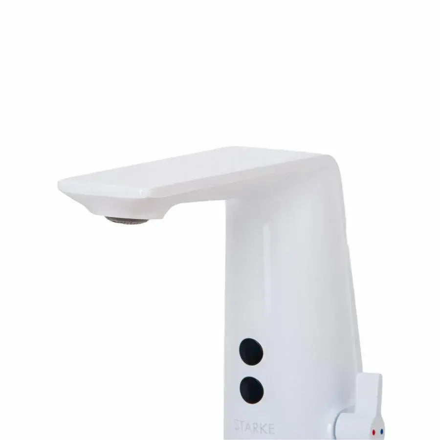 Rubinetto per lavabo con sensore, ottone sanitario, bianco, RW-190WH Rubinetti per bagno Titolo predefinito Alessandro Design