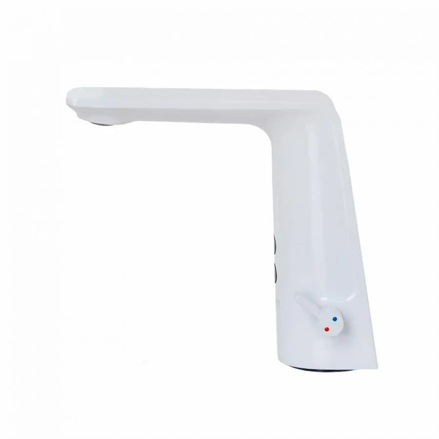 Rubinetto per lavabo con sensore, ottone sanitario, bianco, RW-190WH Rubinetti per bagno Titolo predefinito Alessandro Design