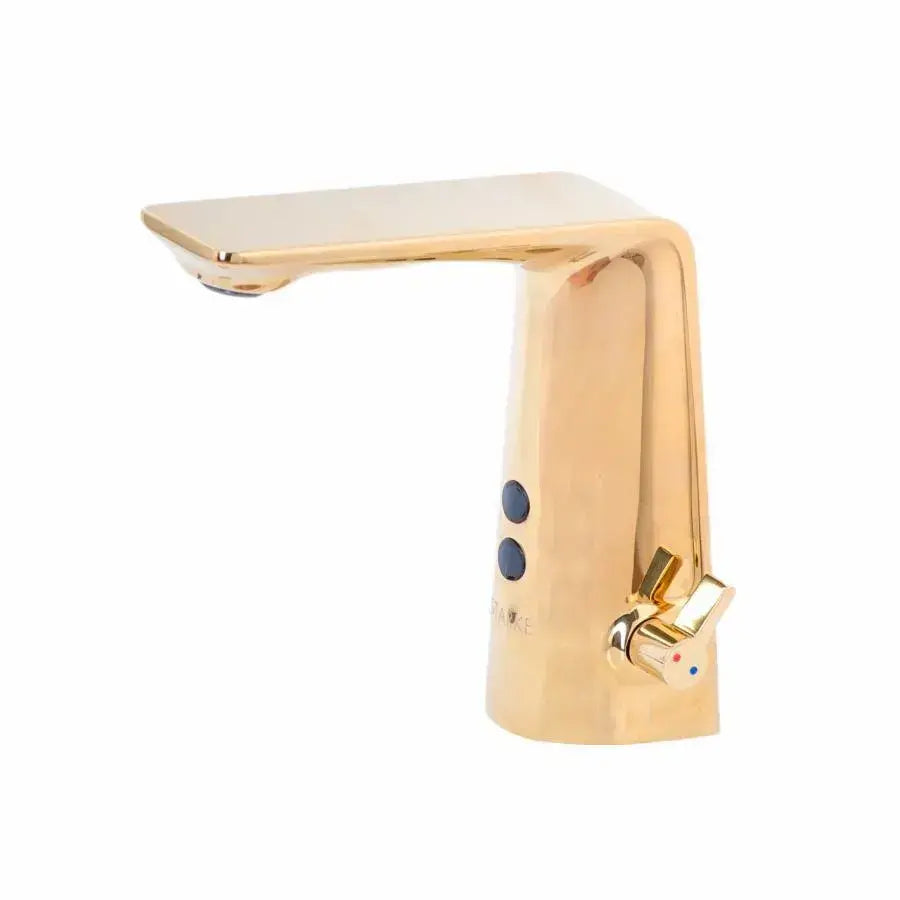 Rubinetto per lavabo con sensore, ottone sanitario, oro, RW-190GDL Rubinetti per bagno Titolo predefinito Alessandro Design