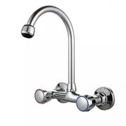 Rubinetto a Parete con Rosetta e Bocca Girevole, Lega, Cromo, PR001 Rubinetti Bagno Titolo predefinito Alessandro Design