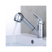 Rubinetto Tipo Barbiere con Doccia Estraibile, Lega, Cromo, FR001 Rubinetteria Bagno Titolo predefinito Alessandro Design