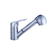 Rubinetto Tipo Barbiere con Doccia Estraibile, Lega, Cromo, FR001 Rubinetteria Bagno Titolo predefinito Alessandro Design