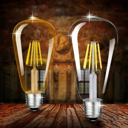 Lampadina a filamento ST64, E27, 4W, Luce calda LED Prodotti Default Title Alessandro Design
