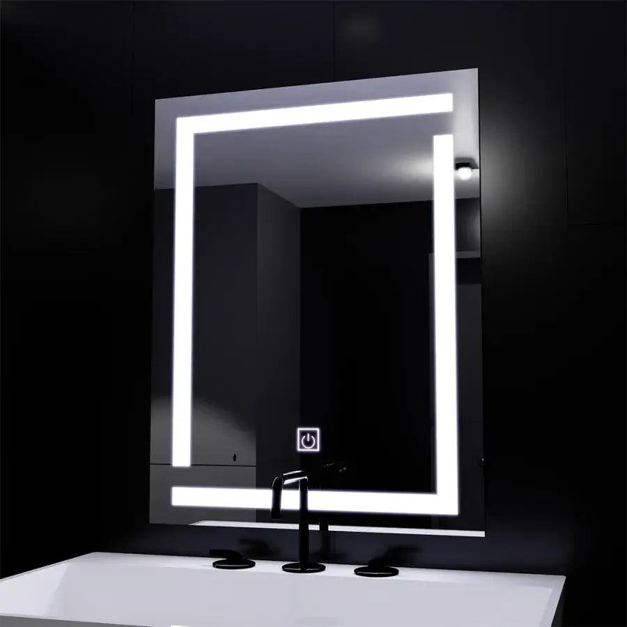 Giga LED Specchio, 60x80cm, 14W, Touch, Luce 6000K Korman Mirrors E Titolo predefinito Alessandro Design