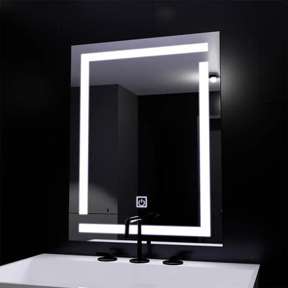Giga LED Specchio, 60x80cm, 14W, Touch, Luce 6000K Korman Mirrors E Titolo predefinito Alessandro Design