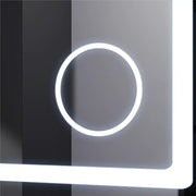Oglinda LED Rectangulara, 90x60cm, Souverain MotionGlow Marcello, Sistem Dezaburire, Ceas & Termometru, Lupa Cosmetica, Dimabila Oglinzi Marcello Default Title Alessandro Design