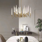 Lampadario Cristal Delta 12XG4 Lampadari Moderni Oro Titolo predefinito Alessandro Design