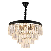 Candelabru Cristal Frank 10x E27 Negru Candelabre Cristal Default Title Alessandro Design