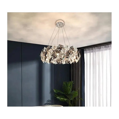 Candelabri Heja Cristal 5x E27 Candelabri Cristal cromati lucidi Titolo predefinito Alessandro Design