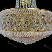 Candelabru Cristal Selim 14x E14 Auriu Candelabre Cristal Default Title Alessandro Design