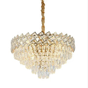 Candelabro in cristallo Villante 10x E27 Candelabro in cristallo dorato Titolo predefinito Alessandro Design