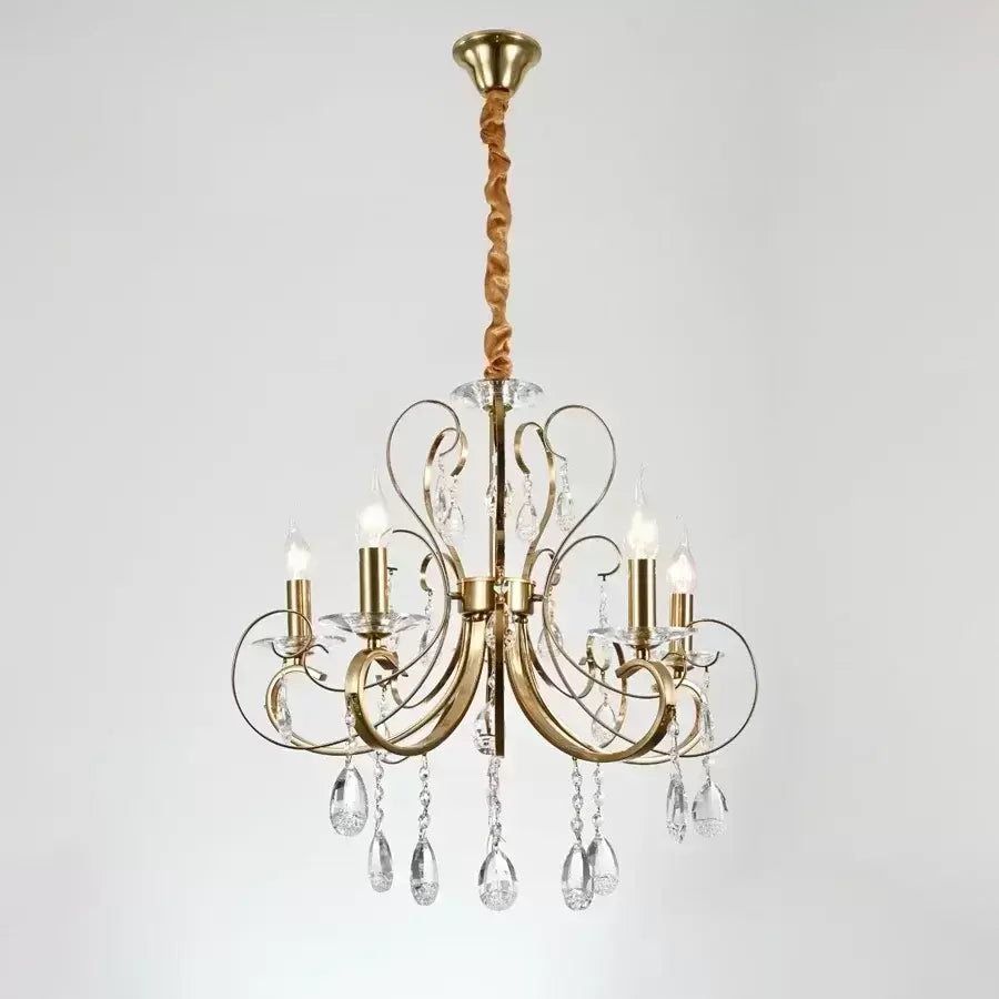 Gordon Candelabri 5x E14 Candelabri classici in oro Titolo predefinito Alessandro Design
