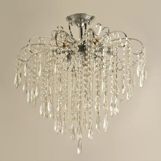 Candelabru Cristal EGO 9x E27, Diametru 60cm, Crom Lucios Candelabre Cristal Default Title Alessandro Design