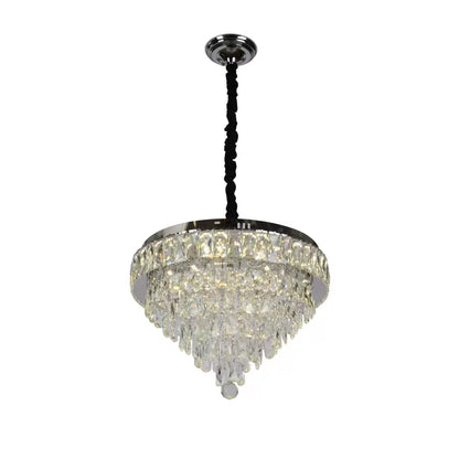 MEILI CRYSTAL CASCADA 500 – Lampadario LED in cristallo, 112W, Ø500 mm, con telecomando Lampadari in cristallo Titolo predefinito Alessandro Design
