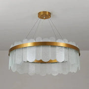 Lampadario LED con Telecomando Alonzo 93W Dimmerabile Diametro 60cm Lampadari in Cristallo Dorato Titolo predefinito Alessandro Design