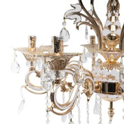 Candelabro Ludovico, 8xE14, Candelabri classici in oro, metallo e cristallo Titolo predefinito Alessandro Design