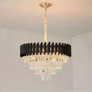 Candelabri Rubert, 9*E14, Candelabri in cristallo oro, metallo e cristallo Titolo predefinito Alessandro Design