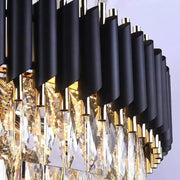 Candelabri Rubert, 9*E14, Candelabri in cristallo oro, metallo e cristallo Titolo predefinito Alessandro Design