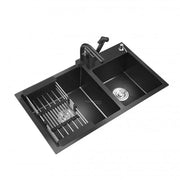 Chiuveta Bucatarie Inox 82x45 cm Gri Inchis Default Title Alessandro Design